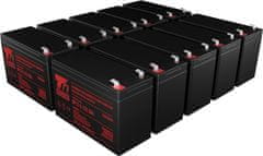 T6 power Sada baterií pro APC Symmetra LX, VRLA, 12 V