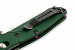 Benchmade 945 MINI OSBORNE kapesní nůž 7,4 cm, AXIS, zelená, hliník