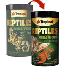 TROPICAL Krmivo pro želvy Reptiles Herbivore soft 1000ml /260g