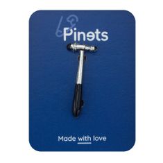 Pinets® Brož stříbrné neurologické kladivo