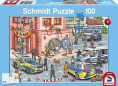 Schmidt Puzzle Policie v akci 100 dílků