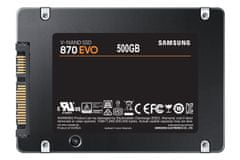 870 EVO, 500GB - 2.5" SATA III SSD