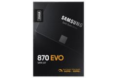 Samsung 870 EVO 250GB SSD / 2,5" / SATA III / Interní