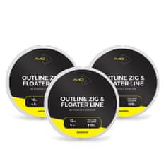 Avid Carp Outline Zig & Floater Line Průměr: 0,33 mm