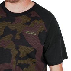 Avid Carp Distortion Camo Lite T-Shirt Velikost: Medium