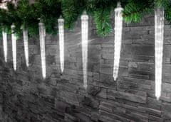 MAGIC HOME Řetěz Vánoce Icicle 352 LED studená bílá, 16 rampouchů, vodopádový efekt