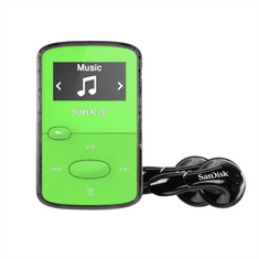 Hama SanDisk MP3 Clip Jam 8 GB MP3, zelená