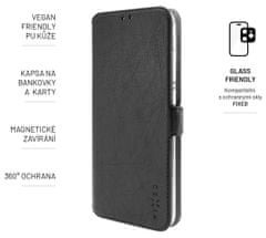 FIXED Tenké pouzdro typu kniha Topic pro Motorola Moto G32, FIXTOP-966-BK černé