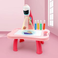 Luxma Projektor na kreslení, stůl, fixy, robot 12mr