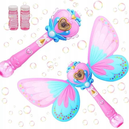 Luxma Motýlí hůlka na mýdlové bubliny 112y-2