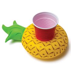 commshop Nafukovací držák na pití - Ananas