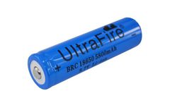 AUR 2x Baterie pro čelovky - Ultra Fire - 18650 - 3.7V