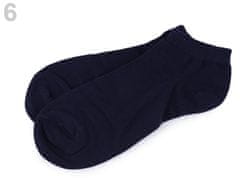 commshop 30x Bavlněné kotníkové ponožky černé velikost 35-38