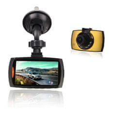 commshop Přenosná HD kamera do auta se senzorem pohybu, nočním viděním a širokým úhlem snímání