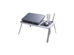 commshop Multifunkční stolek pod notebook s chladící podložkou