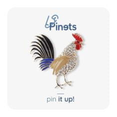 Pinets® Brož kohout s kubickou zirkonií