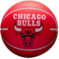 Wilson Míče basketbalové červené Nba Dribbler Chicago Bulls Mini