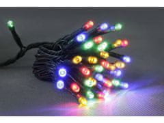 AUR Vnitřní vánoční LED řetěz, různobarevná, 2m, 20 LED, na baterie