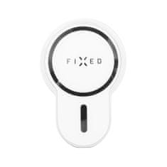 FIXED Držák s bezdrátovým nabíjením MagClick s podporou uchycení MagSafe, 15W FIXMCLI-WH, bílý - zánovní