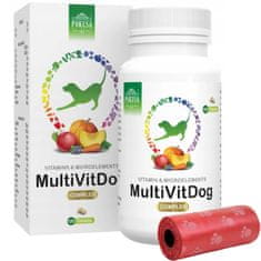 NieZnaszMnie Vitamíny, doplňky pro psy a kočky GreenLine MultiVitDog 120 tablet + sáčky na výkaly