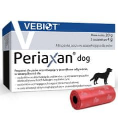 NieZnaszMnie Vitamíny, doplňky pro psy Vebiot Periaxan dog 5 sáčků tyčinek + sáčky na výkaly