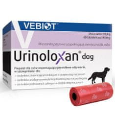NieZnaszMnie Vitamíny, doplňky pro psy Vebiot Urinoloxan pes 60 tablet + sáčky na trus