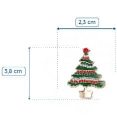 Pinets® Brož slavnostní vánoční strom