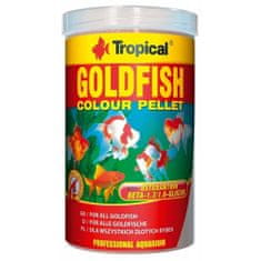 TROPICAL Krmivo pro akvarijní ryby Goldfish Colour pellet 1000ml /360g