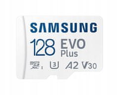 Samsung Paměťová karta microSDXC EVO Plus 128 GB + adaptér