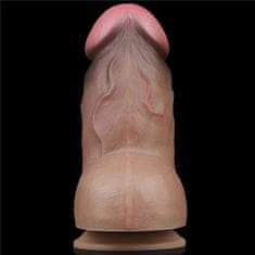 Lovetoy Lovetoy 7″ (18 cm) Dual Layered Nature Cock (Brown), replika BBC dildo