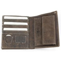 FLW Velká kožená peněženka Lozano z pevné hovězí kůže