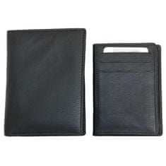 FLW Kožená peněženka z měkké pravé kůže s vyjímatelnou dokladovkou