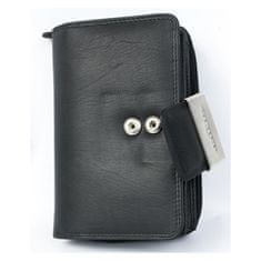 FLW Velká a prostorná kožená peněženka Kabana