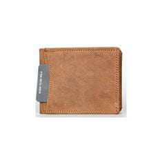 FLW Kožená peněženka Born to be Wild z přírodní pevné kůže s býkem (RFID)