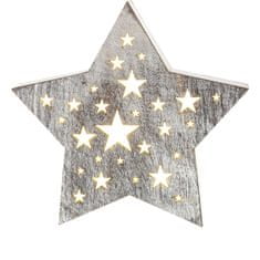 Retlux Vánoční osvětlení RXL 347 hvězda perf. malá WW