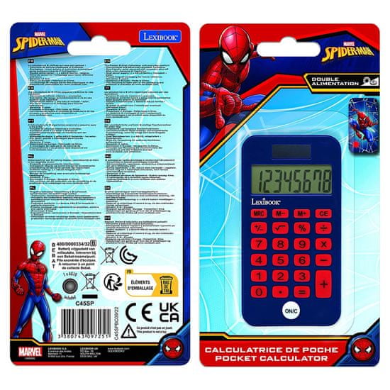 🥰 agenda personel oragnizer marvel spider-man lexibook agenda calculatrice