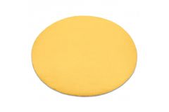 Dywany Lusczów Kulatý koberec BUNNY žlutý, velikost kruh 140