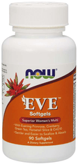 NOW Foods Multi Vitamins Eve, Multivitamín pro Ženy, 90 softgelových kapslí