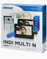 Orno Dvougenerační videotelefon INDI MULTI N OR-VID-VP-1071/B , LCD 7 ", černý