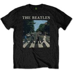 Tričko Abbey Road & Logo XL unisex černé