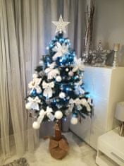 Severno Umělý vánoční stromek na kmen, borovice diamantová 180 cm