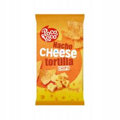 Poco Loco Sýrové kukuřičné chipsy Nacho sýr 200g