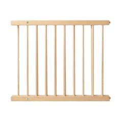 Northix Bezpečnostní brána ze dřeva - 72-122 cm 