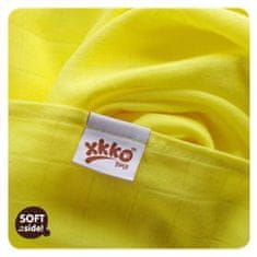 KIKKO Osuška/plena bambusová Colours 90x100 (1 ks) – lemon