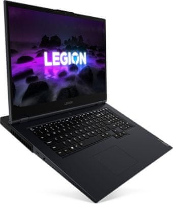 Herní notebook Lenovo Legion 5 17ACH6H AMD Ryzen 5 NVIDIA GeForce RTX 3060 6 GB výkonný lehký přenosný Wi-Fi ax Bluetooth 5 HDMI 2.1 17,3 palců IPS Full HD displej s velmi vysokým rozlišením excelentní zvuk Nahimic audio
