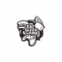 Pinets® Ozdobný špendlík herní Eat Sleep Game