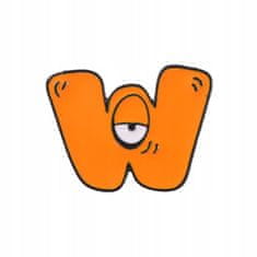 Pinets® Ozdobný špendlík Písmeno W Vytvořte si vlastní logo nápisy