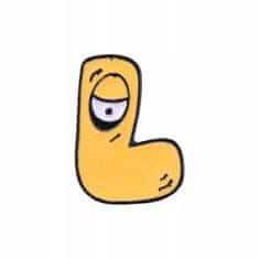 Pinets® Ozdobný špendlík písmeno L Vytvořte si vlastní logo nápisy
