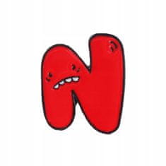 Pinets® Ozdobný špendlík písmeno N Vytvořte si vlastní logo nápisy