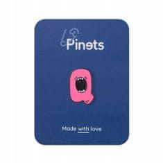 Pinets® Ozdobný špendlík písmeno Q Vytvořte si vlastní logo nápisy